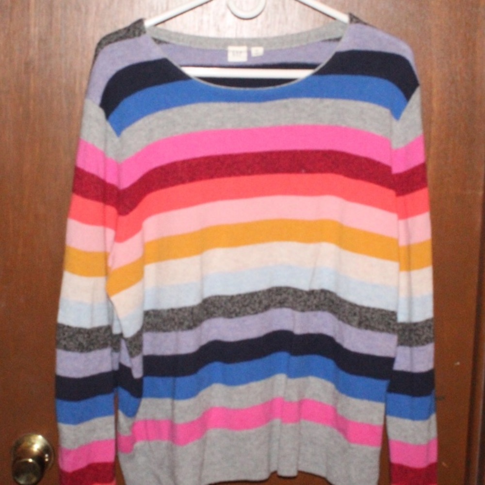 Awesome “Crazy Stripes “Gap sweater